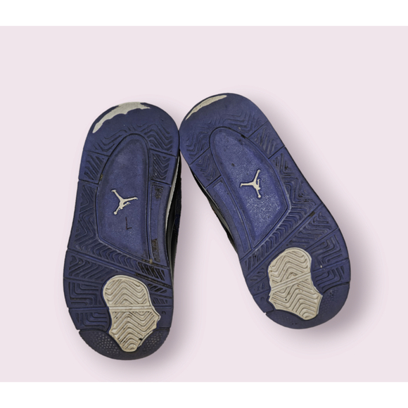 Jordan Retro 4 SE Rush Violet (BQ9041 005) Boys size 10 - Picture 12 of 13